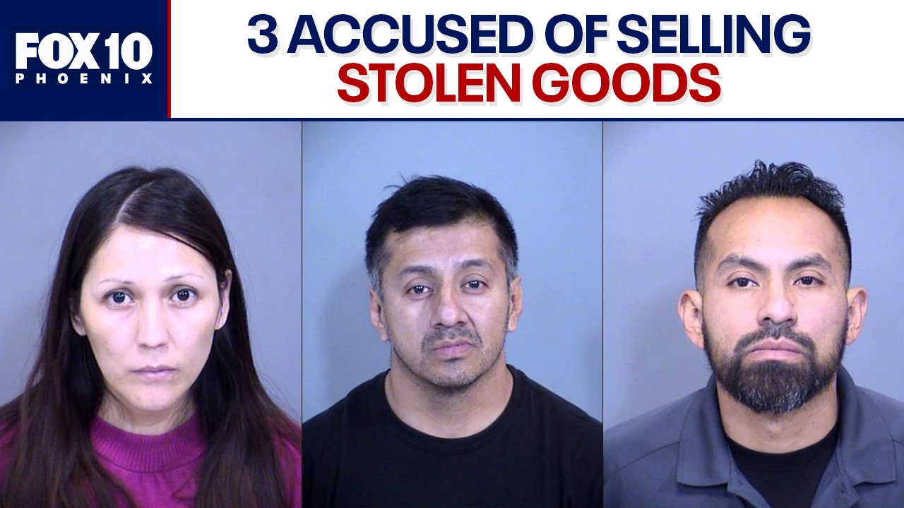 3 indicted following organized retail theft bust in the Phoenix area