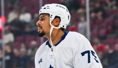 Sharks acquire forward Ryan Reaves in trade with Maple Leafs
