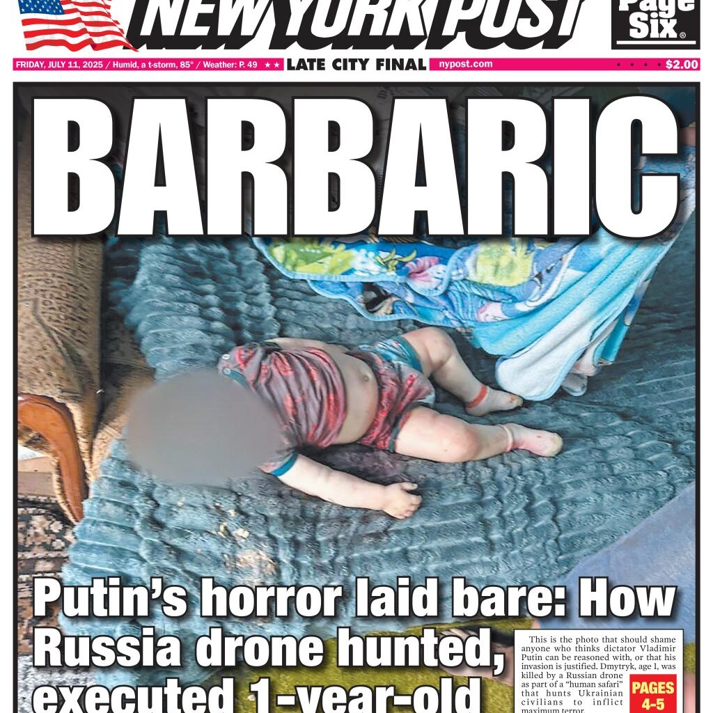 NY Post Cover for July 11, 2025