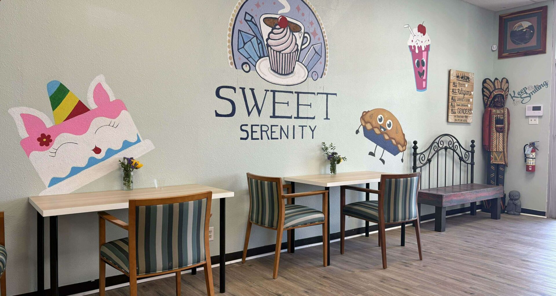 Interior of Sweet Serenity.