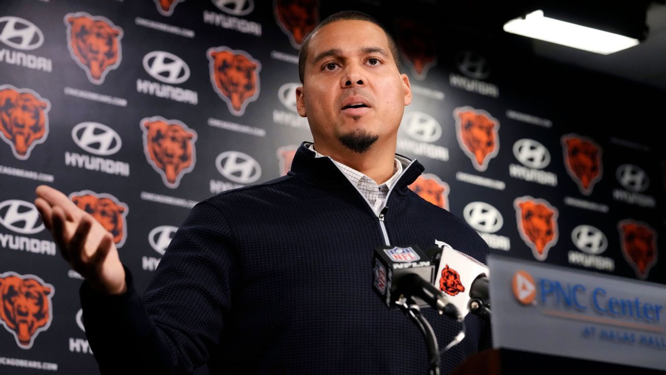 Sources: Bears extend general manager Ryan Poles through 2029