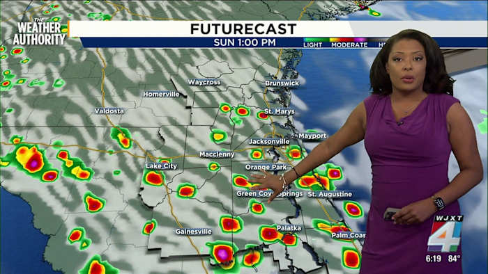 Meteorologist Jenese Harris predicts a rainy week