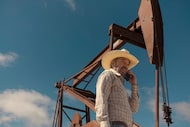 This image released by Paramount+ shows Billy Bob Thornton as Tommy Norris from the series...