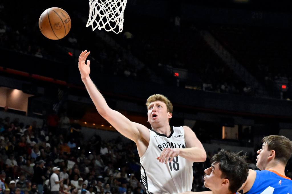 What Nets' Danny Wolf blames for rough Summer League debut