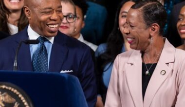 Council Members celebrate adoption of 'Trump Proof' budget