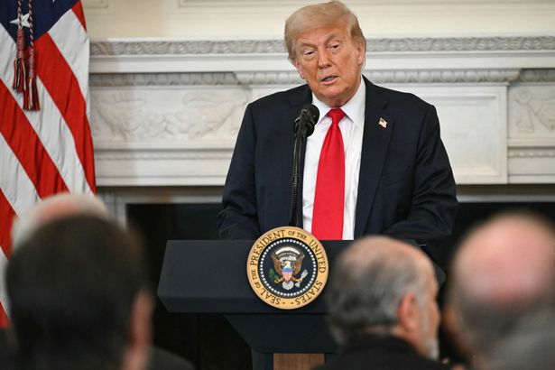 US President Donald Trump