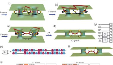 Researchers demonstrate error-resistant quantum gates using exotic anyons for computation