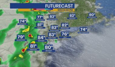 NYC faces storm, flash flood risk amid possible heat wave