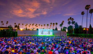 L.A. is home to two of the world's most beautiful outdoor cinemas