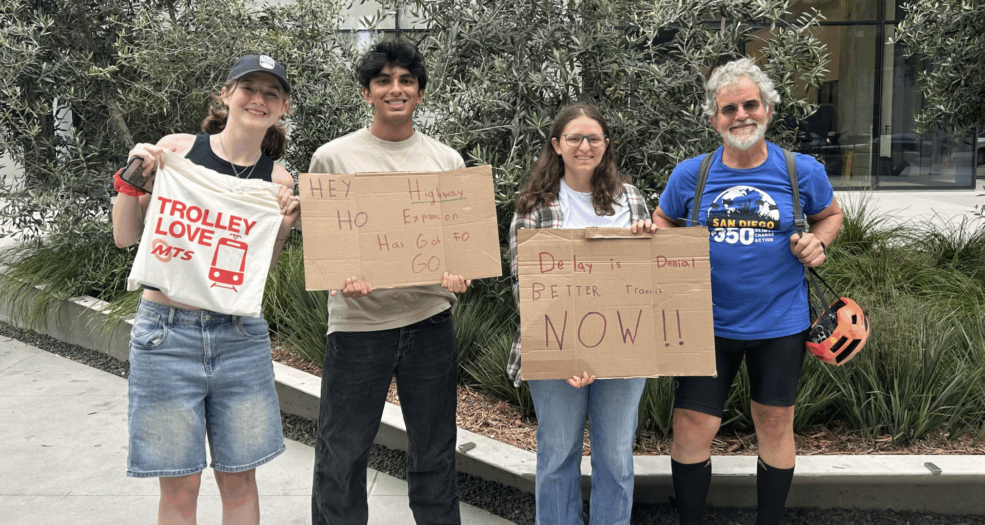 Teen climate activists take aim at SANDAG regional plan
