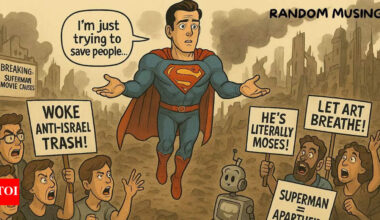 Random Musing: Is the new Superman movie ‘anti-Israel’? Depends on your 'extrapolation bias' | World News