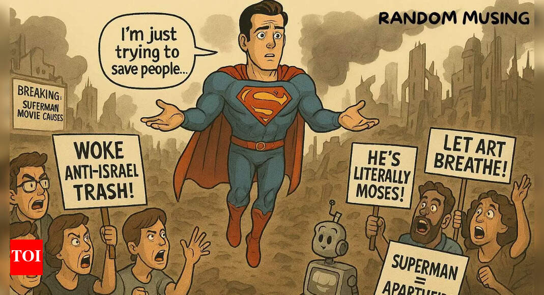 Random Musing: Is the new Superman movie ‘anti-Israel’? Depends on your 'extrapolation bias' | World News