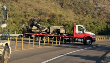Fiery pileup in outskirts of Poway leaves 5 motorists dead