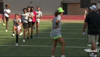 Taylor Nunez empowers San Antonio youth with track camp before Texas A&M, Olympic pursuit