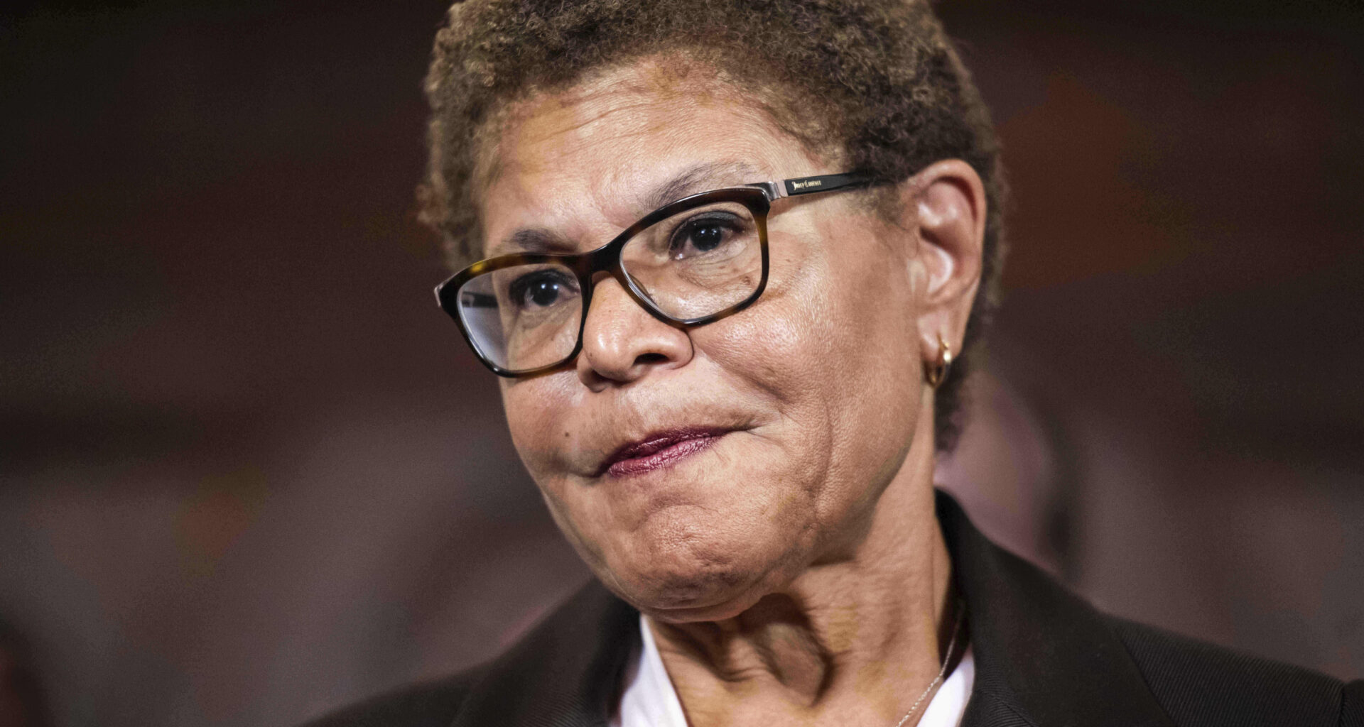 Mayor Karen Bass at City Hall