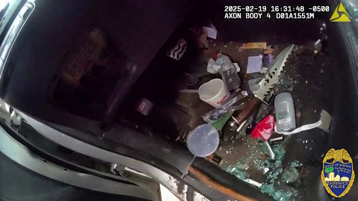 Body-camera footage shows aftermath of controversial traffic stop near Jacksonville