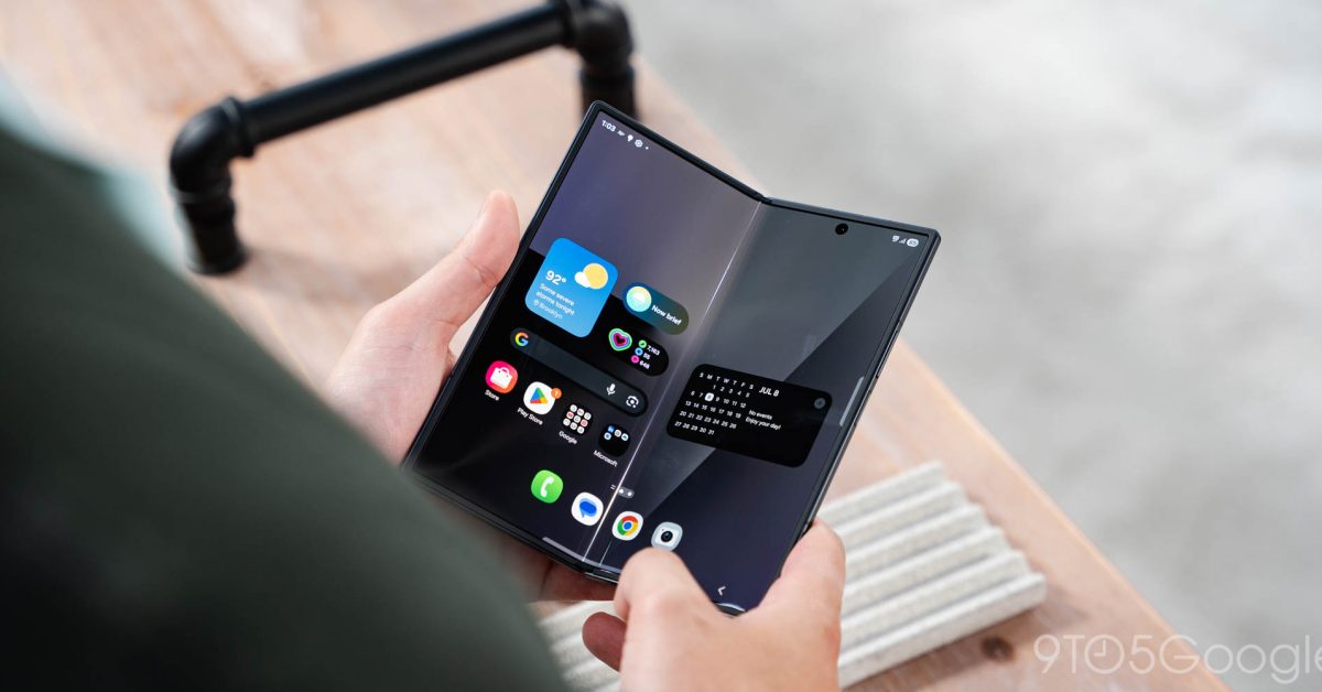 Galaxy Z Fold 7 display rated for 500,000 folds, 150% increase