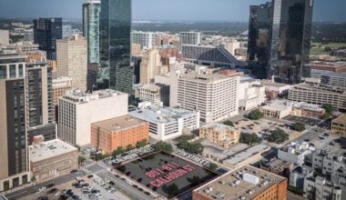 Downtown block in middle of Texas A&M, Convention Center construction up for sale 