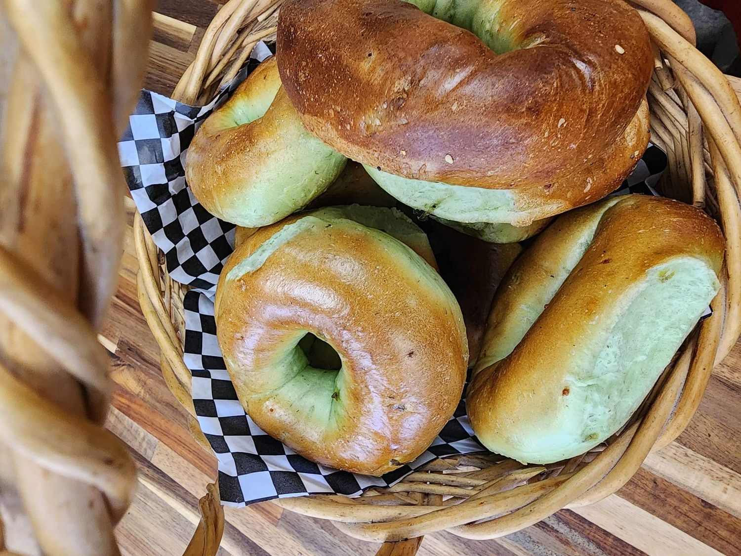 Chicago Bagel & Deli pickle bagels