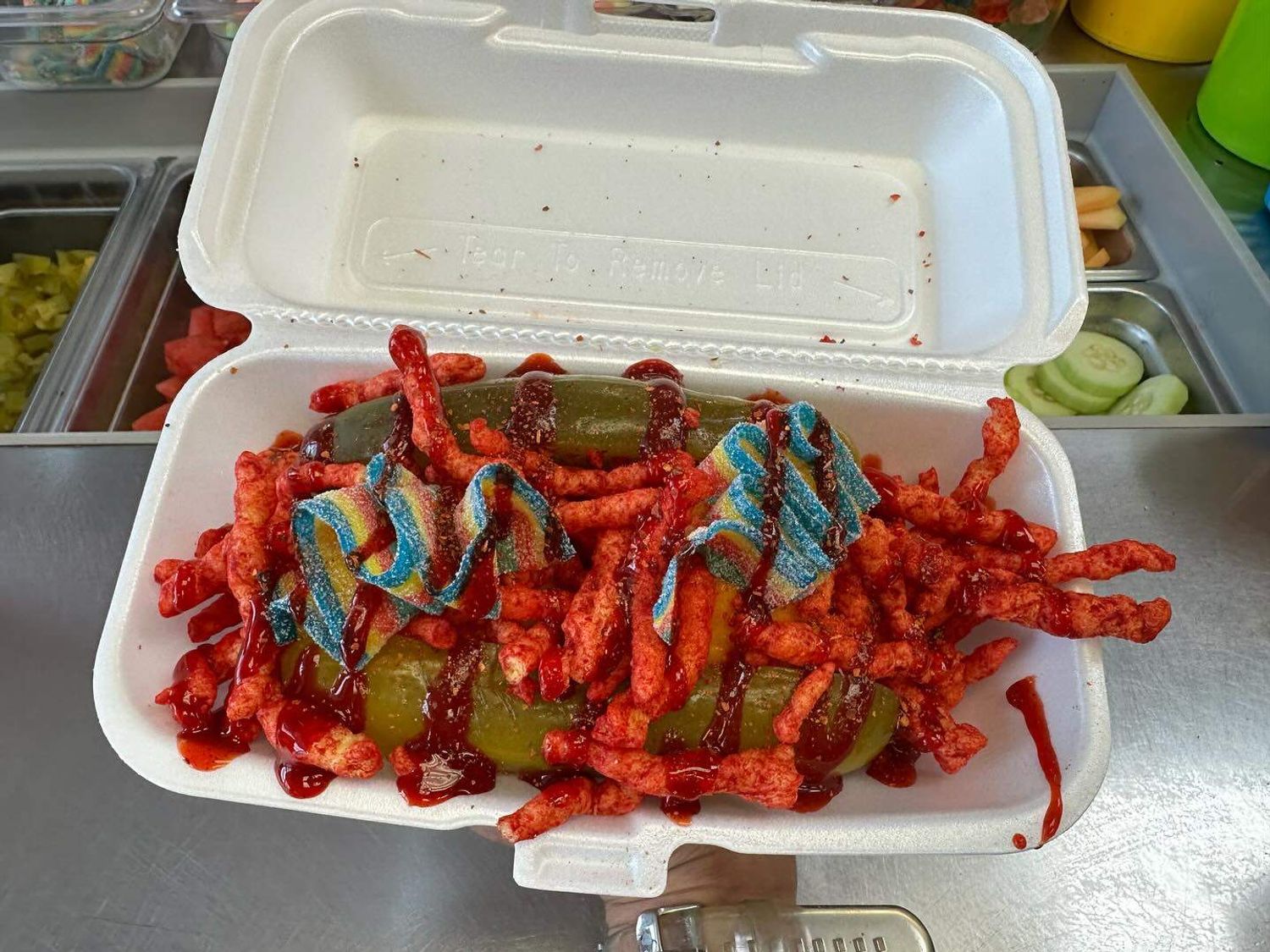 Ice Ice Baby pickle split