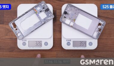 Galaxy S25 Edge teardown video compares it to the S25 Plus bit by bit
