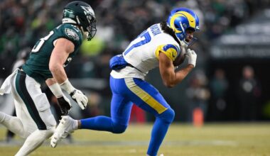 Seeking to learn, Puka Nacua asks Davante Adams to lead the LA Rams' receiving drills