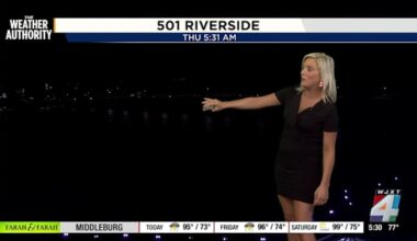 Thunder and changing conditions likely in Jacksonville under Florida’s unpredictable skies