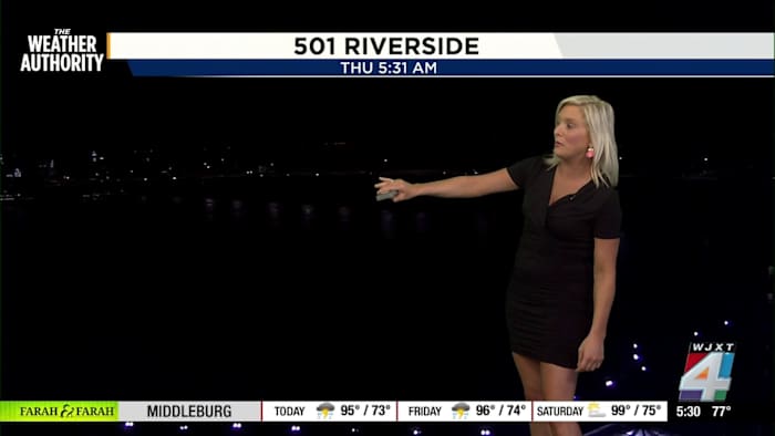 Thunder and changing conditions likely in Jacksonville under Florida’s unpredictable skies