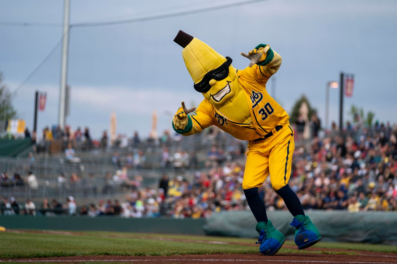 CW Sports Goes Bananas With NASCAR And Baseball Crossover