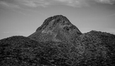 July Photo: Chinati Mountains on Remote Texas Road Trip