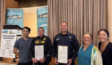 College Area Community Council honors first responders