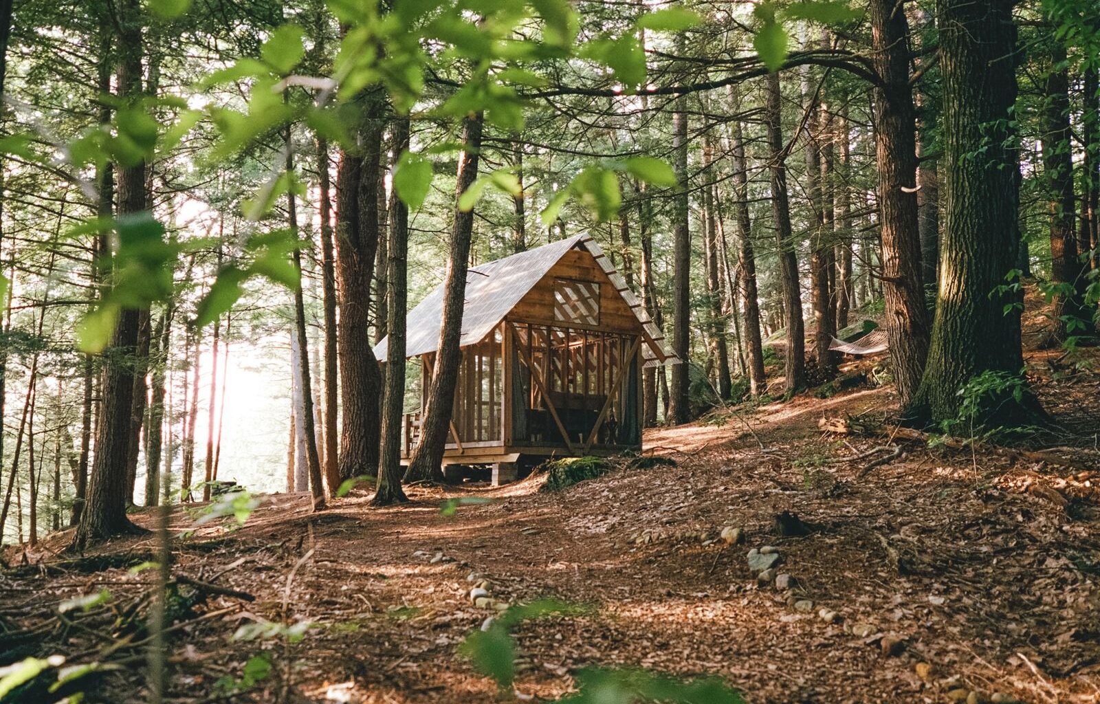 All It Took Was $3,000 and a Bit of Imagination to Bring This See-Through Vermont Cabin to Life