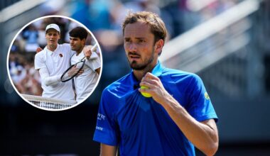Daniil Medvedev says if he honestly thinks he can still beat Carlos Alcaraz and Jannik Sinner