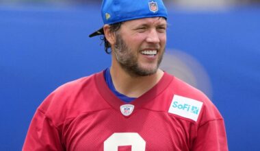 Back soreness to keep Matthew Stafford out of Rams practice
