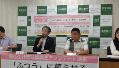 25-yr-old singles need approx. $2K per month to live 'normally' in Tokyo's Setagaya: study