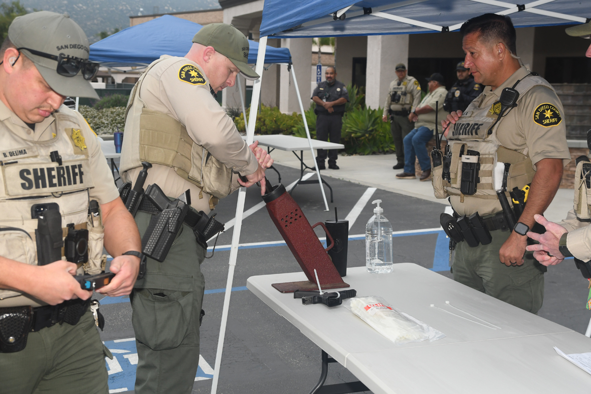 Sheriff's department holds gun safety event in Encinitas