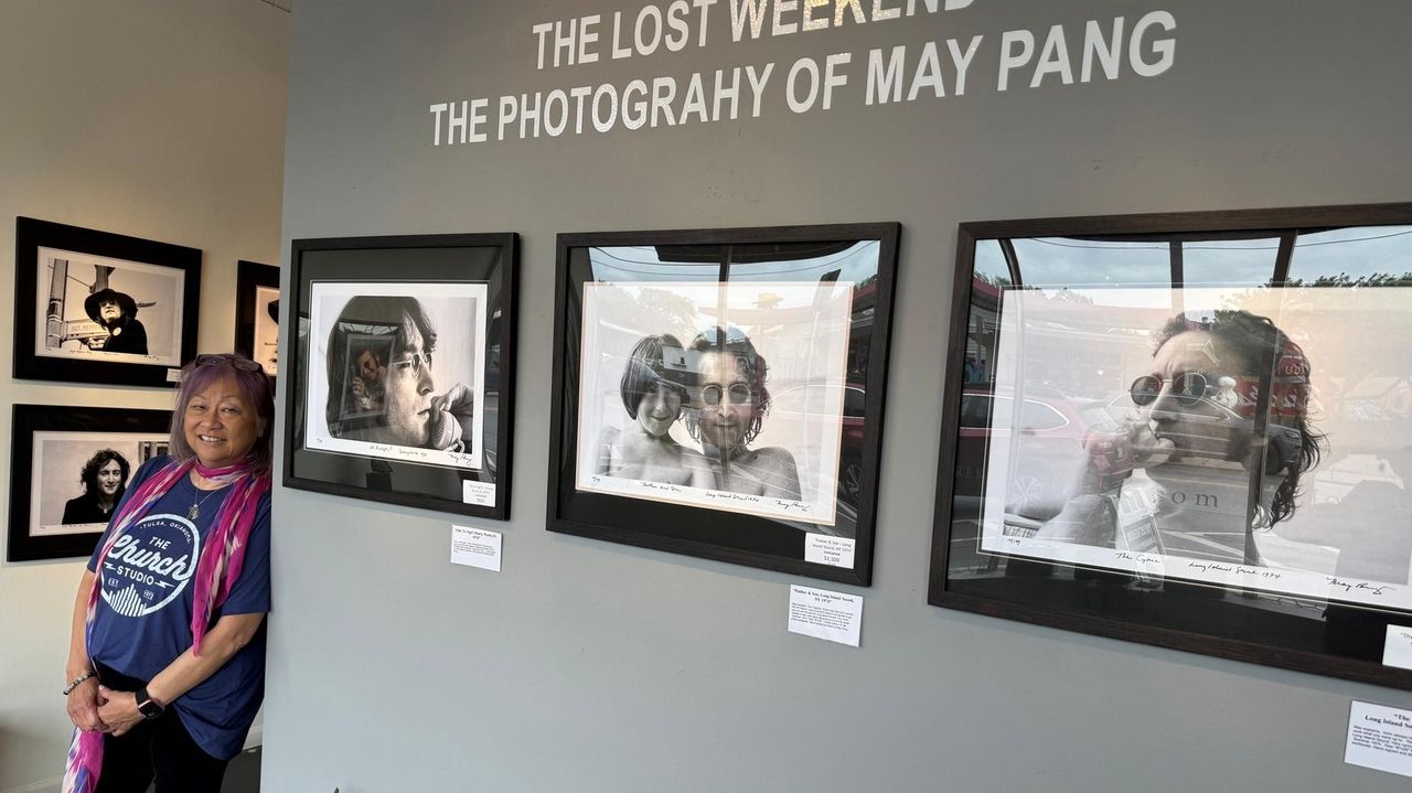 Rare John Lennon photos on display in Sag Harbor