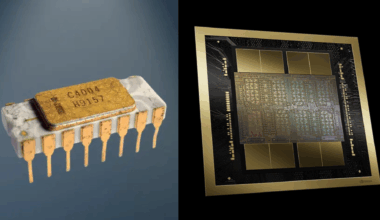 Intel 4004 to NVIDIA Blackwell: 50 Years of 217M-Fold Computing Leap