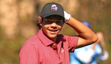Charlie Woods in contention at Junior PGA Championships