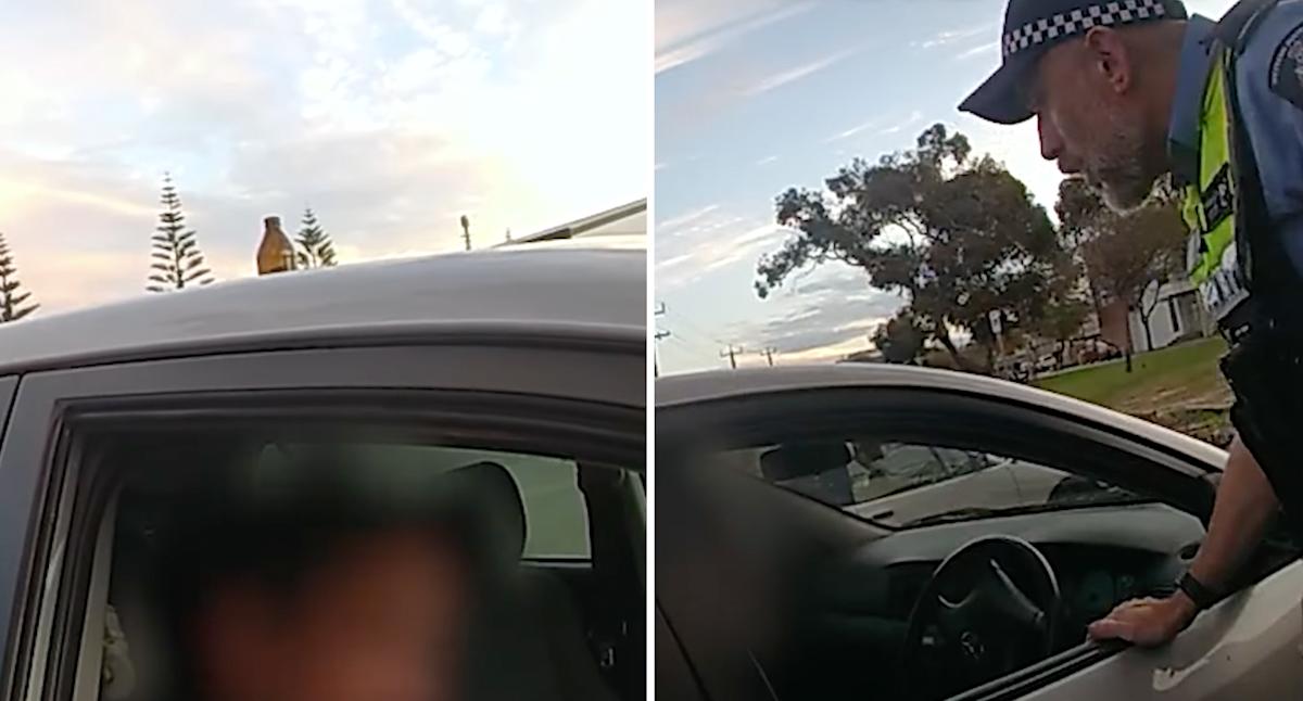 Surprising item balancing on Aussie driver's roof baffles police: 'Unbelievable'
