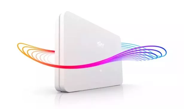 Sky Gigafast broadband comes with the provider's latest Max Hub
