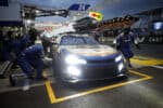 Jimmie Johnson pits during the 24 Hours of Le Mans, 6/10/2023 (Photo: NASCAR Media via Chris Graythen of Getty Images)