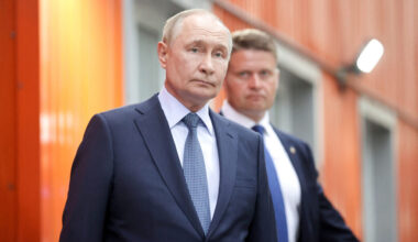Russian President Vladimir Putin visits the Magnitogorsk Iron and Steel Works
