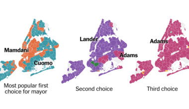 NYC Election Map: How Mamdani's Ranked-Choice Strategy Beat Cuomo