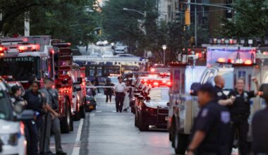 Five dead in New York City shooting, including police officer, suspect | Crime News