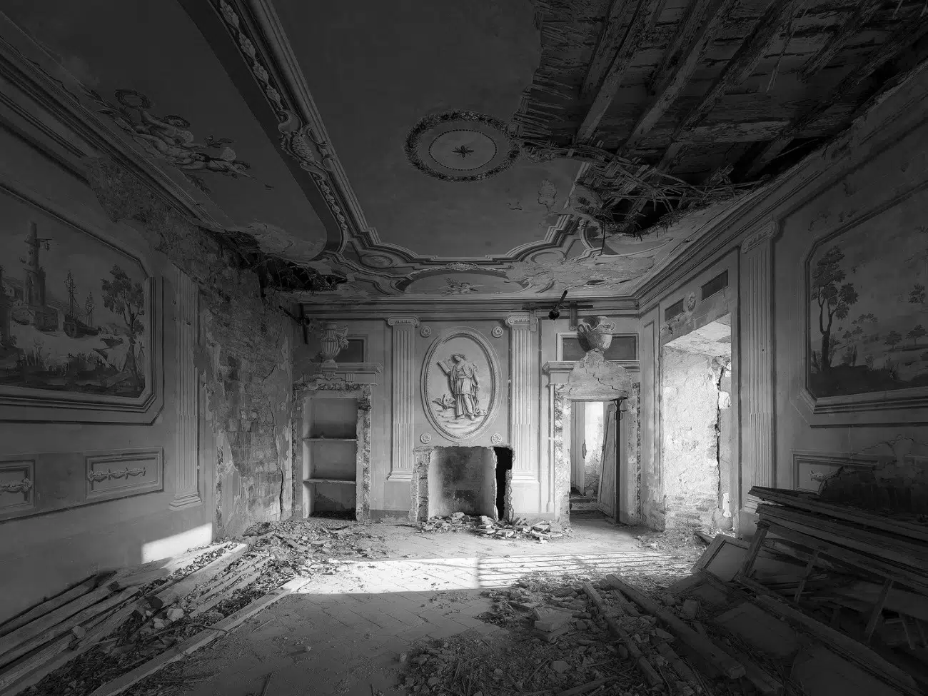 Abandoned Italian building