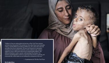 New York Times stunningly rolls back claims about viral photo of starving Gaza boy