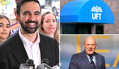 Powerful NYC teachers union endorses Zohran Mamdani despite radical take on mayoral control of schools