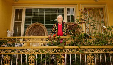 Little Italy resident Nick Pecoraro known as the Godfather and Mayor of Little Italy living in a gold home