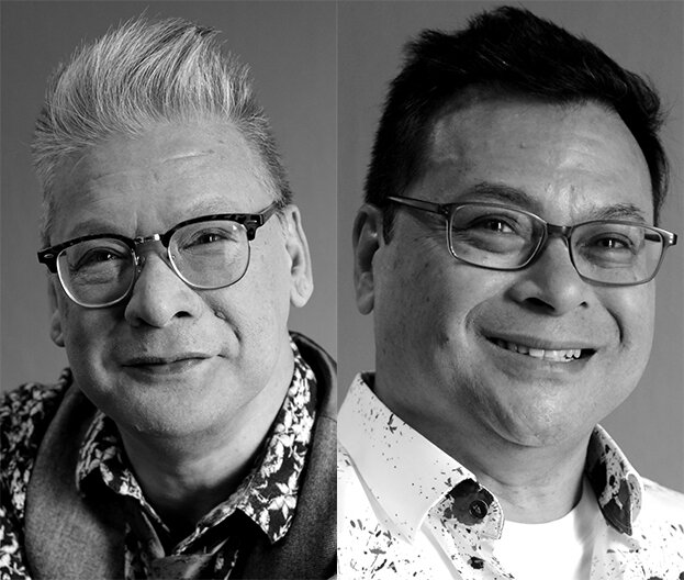 Brothers J.P. (left) and Mark Clemente founded Order Chaos Theater Company in 2022.